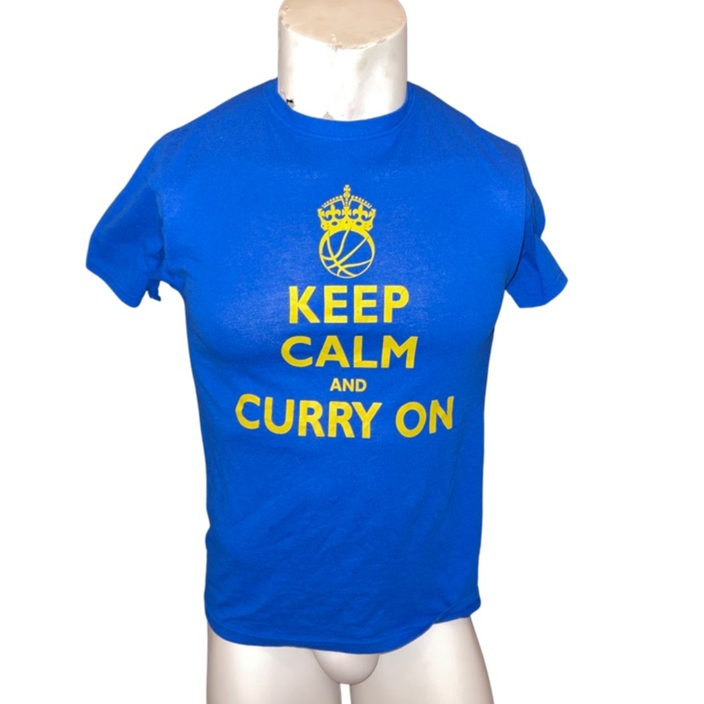 Golden State Warriors Stephen Curry T-Shirt : Keep Calm: NBA apparel: Champs